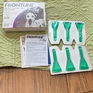 Frontline Plus Green Flea and Tick Treatment for Dogs